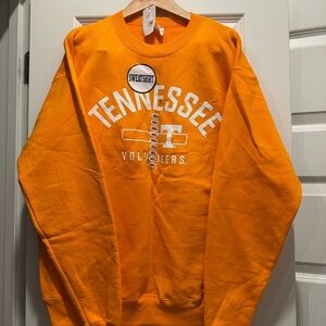 Hanes Orange Tennessee Volunteers Crewneck Sweatshirt
